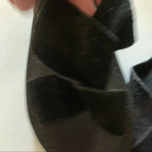 BY James suede black sandals size 7 - Picture 5 of 8